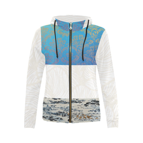 Partly Cloudy Women's Zip Hoodie