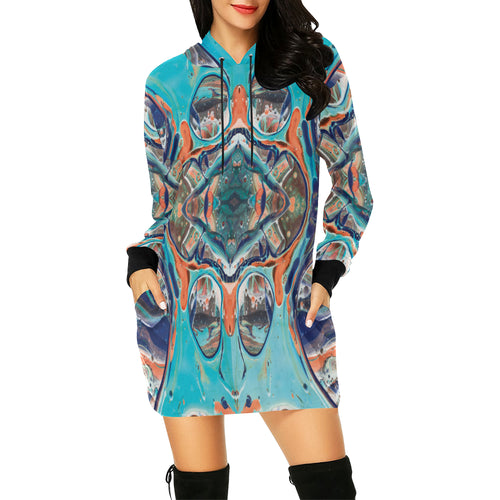 Melting Away Hooded Dress