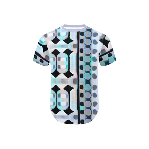 Frosty Tips Curved Hem T-Shirt