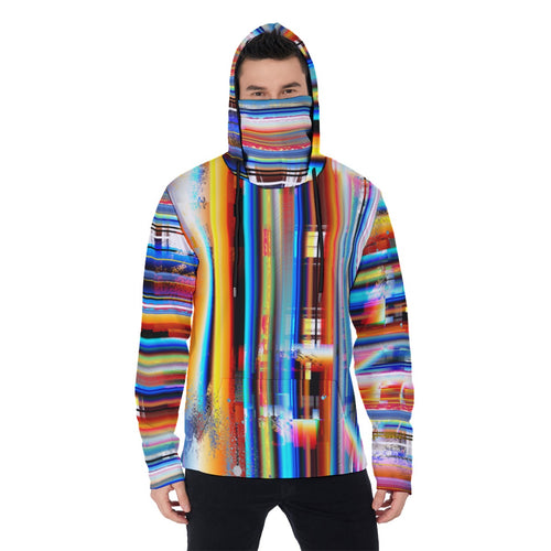 Too Young For Secrets Fleece Hoodie With Mask