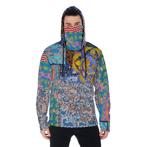 Liger's Blood Fleece Hoodie With Mask