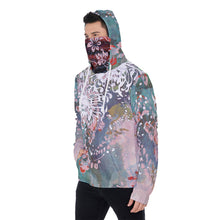 Sailing The Solar Flares Fleece Hoodie With Mask