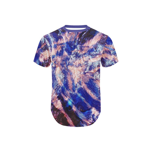 Panthera Burn Curved Hem T-Shirt