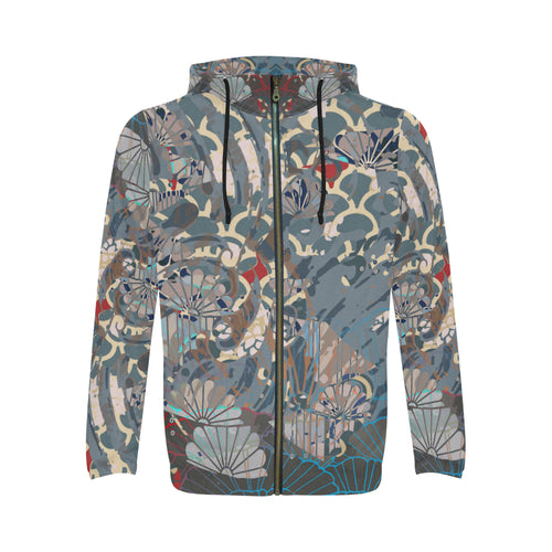 Old Sushi Zip Hoodie