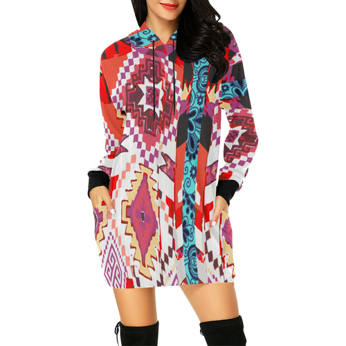 Attack of the Killer Kimono Hooded Dress