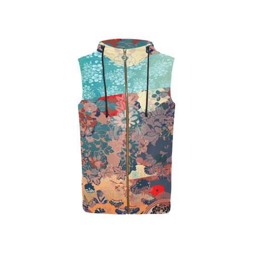 Foxy Frenzy Women's Sleeveless Hoodie