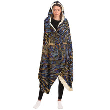 Wet Cheetah Hooded Blanket