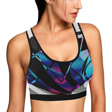 Paraglyph in Blue Sportsbra