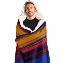 Mornings in New Mexico Hooded Blanket