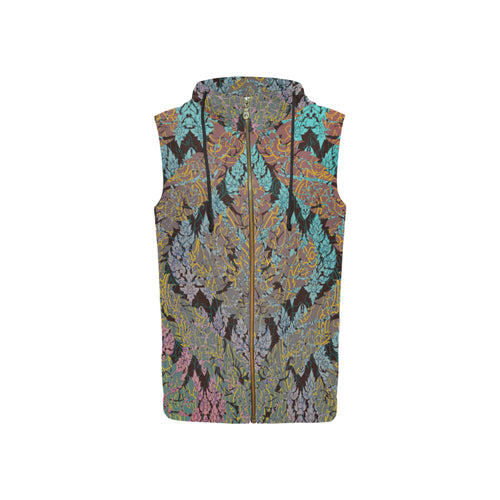 Thai Dye Women's Sleeveless Hoodie