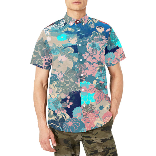 Palette Cleanse Short Sleeve Shirt with Chest Pocket
