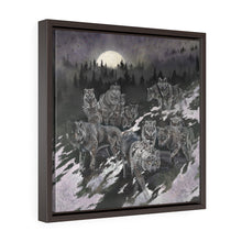 Gathering the Tribe Framed Premium Gallery Wrap Canvas