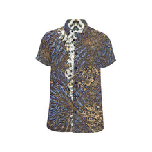 Wet Cheetah Short Sleeve Shirt with Chest Pocket