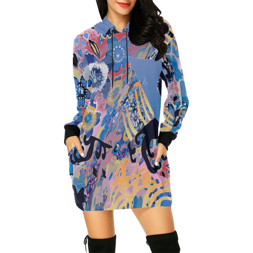 Lost in Translation Hooded Dress