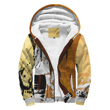 sunflower sherpa hoodie