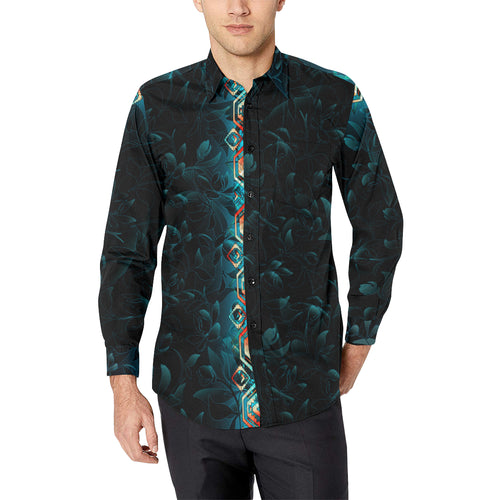 Mountain Mist Code Black Casual Dress Shirt