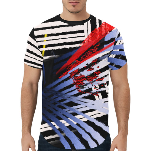 IDK YO Curved Hem T-Shirt