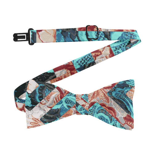 Shadow in a Rose Garden Bow Tie