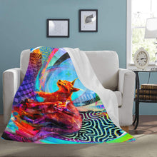 That's Why They Call Me Whiskers Micro Fleece Blanket 60"x80"