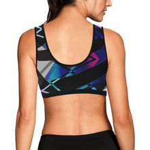 Paraglyph in Blue Sportsbra