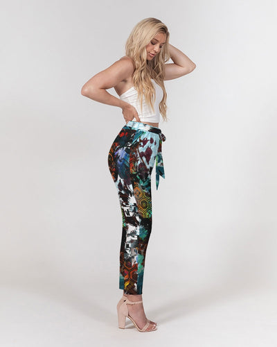 unexpected  Women's Belted Tapered Pants