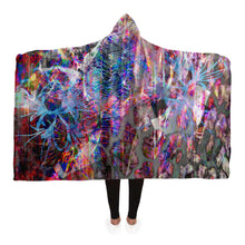 Fireflies and Waterfalls Hooded Blanket