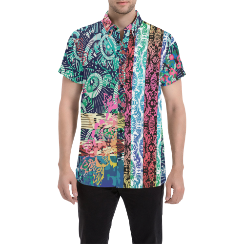 Habitual Rhythms Short Sleeve Button Up