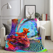 That's Why They Call Me Whiskers Micro Fleece Blanket 60"x80"