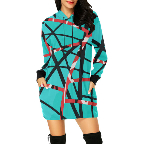 Han Valen Hooded Dress