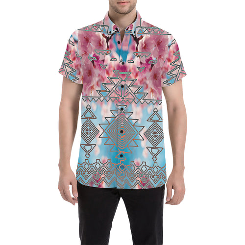 Regenerating Short Sleeve Button Up