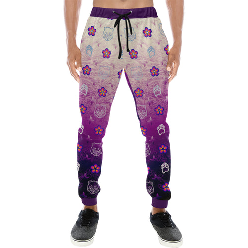 Bloom Joggers in Fuschia