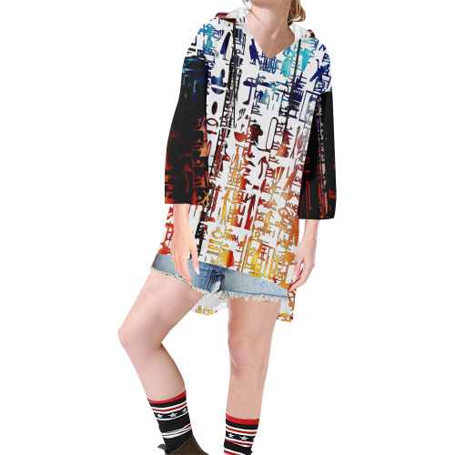Language Kimono Hoodie