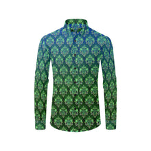 Upright Snaz in Green Casual Dress Shirt