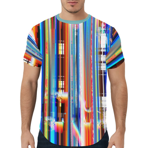 Too Young For Secrets Curved Hem T-Shirt