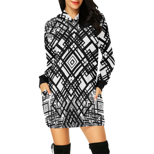 Visited Hooded Dress
