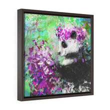 Blissful Bear Framed Premium Gallery Wrap Canvas