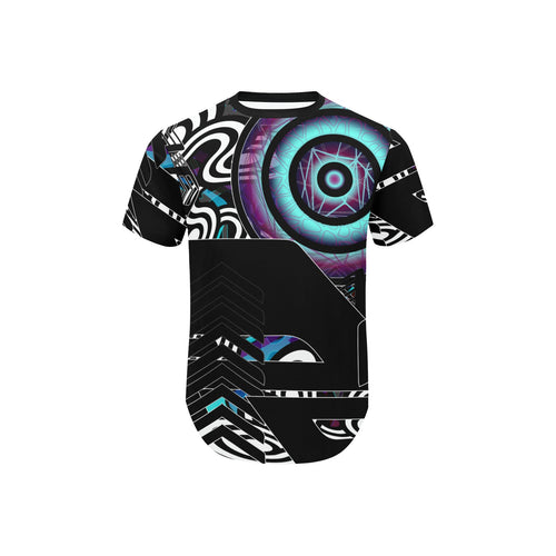 Fizzle Tickler Curved Hem T-Shirt