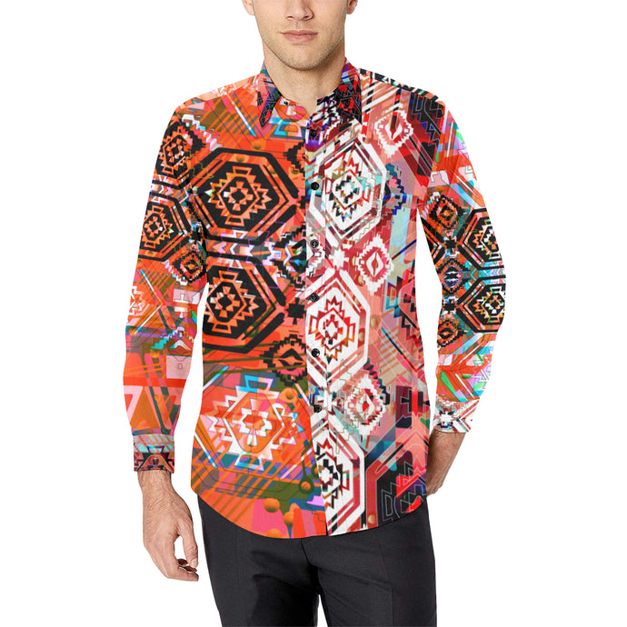 AZ Tech in Amber Casual Dress Shirt