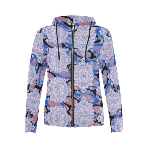 Steeping the Evening Women's Zip Hoodie