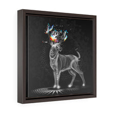 Moonlit Stag Framed Premium Gallery Wrap Canvas