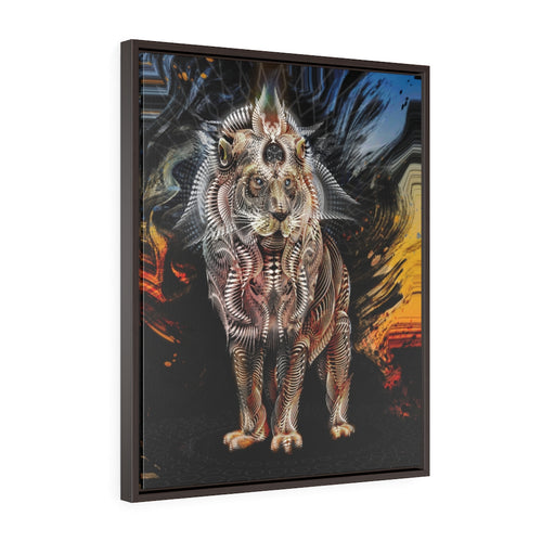 Early Instincts (Maximus) Framed Premium Gallery Wrap Canvas