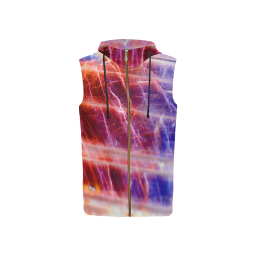 Lab Grown Women's Sleeveless Hoodie