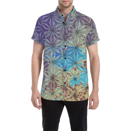 Cosmology Short Sleeve Button Up