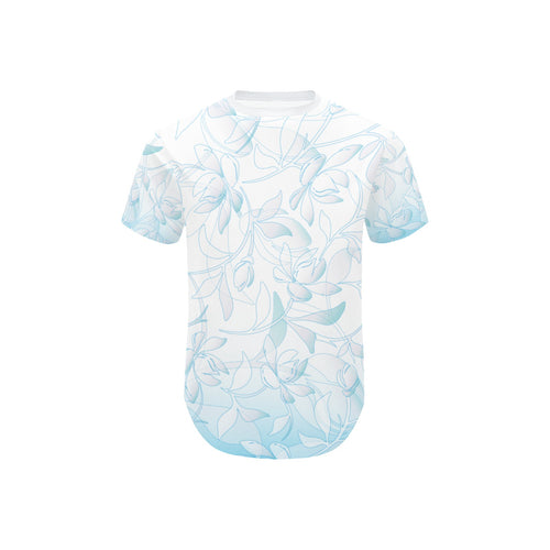 Mountain Mist Curved Hem T-Shirt