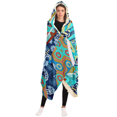 Angel Food Hooded Blanket