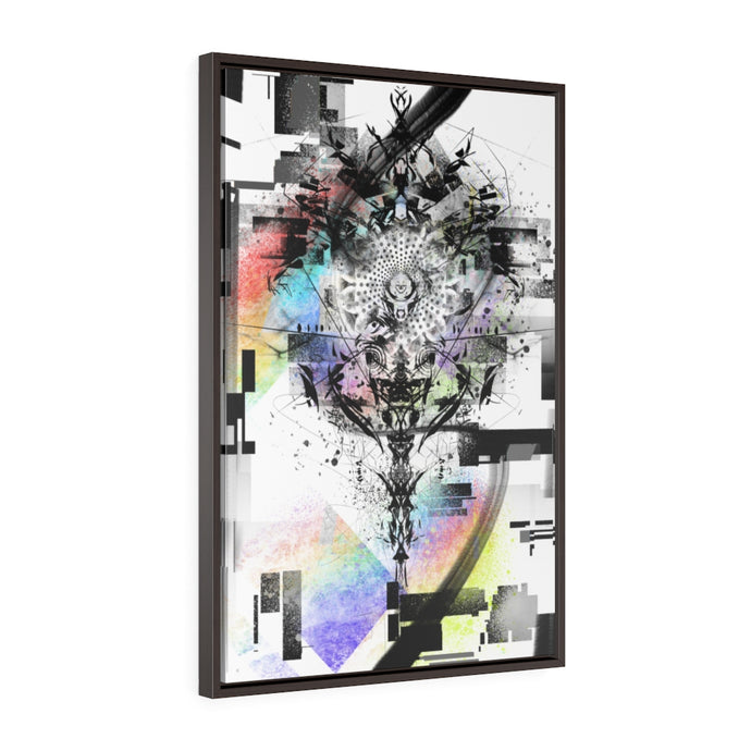 Watching, Waiting Framed Premium Gallery Wrap Canvas