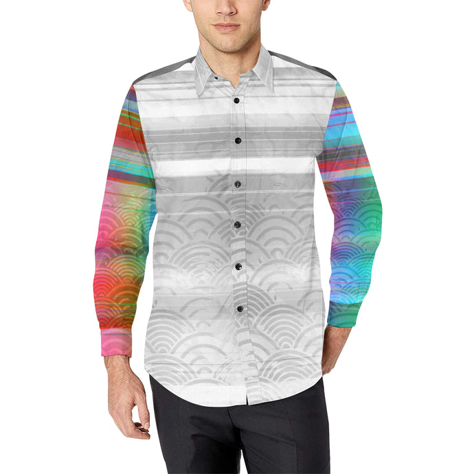 Technicolor Synthesis Casual Dress Shirt