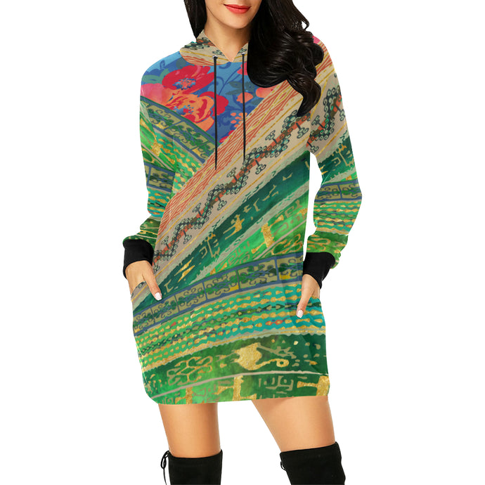 Matcha Hooded Dress