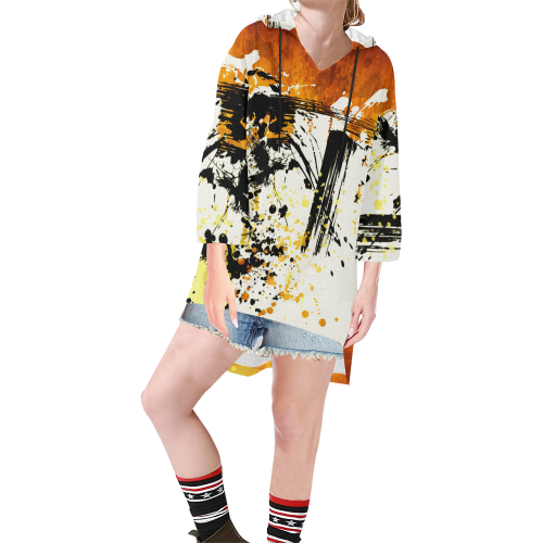 Sunflower Samurai Kimono Hoodie