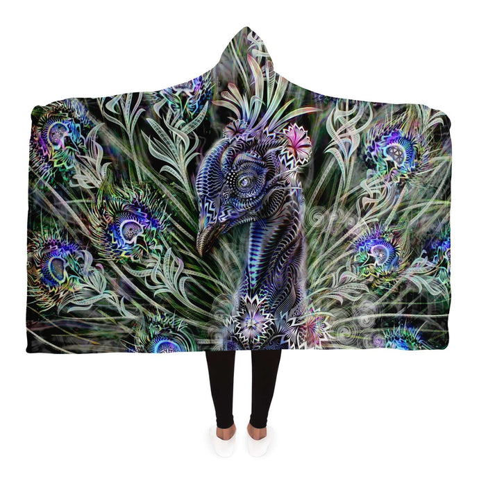Feather Together Hooded Blanket